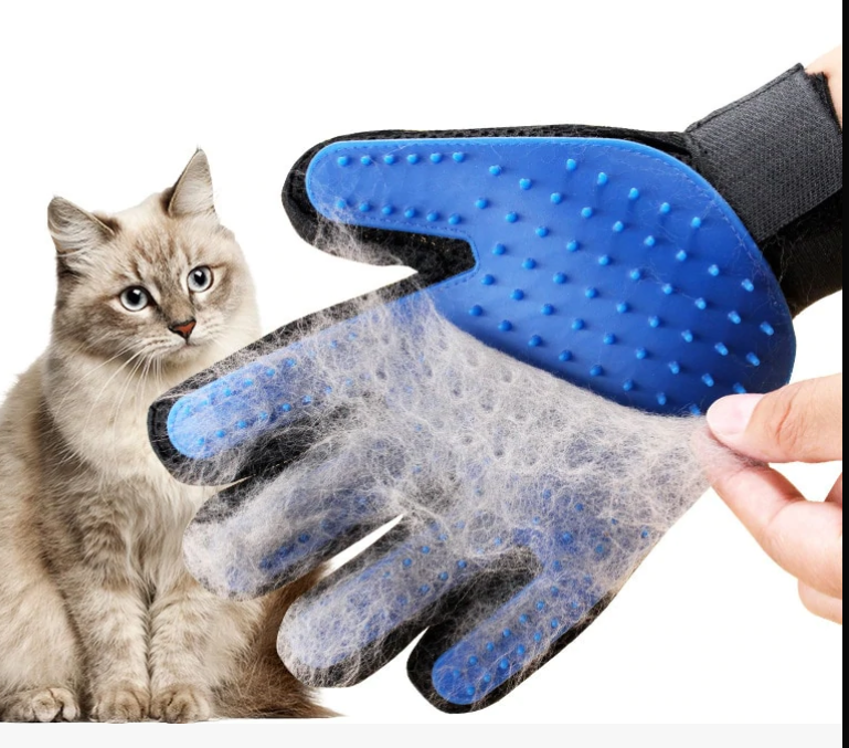 Cat Pet Cleaning Fur Gloves