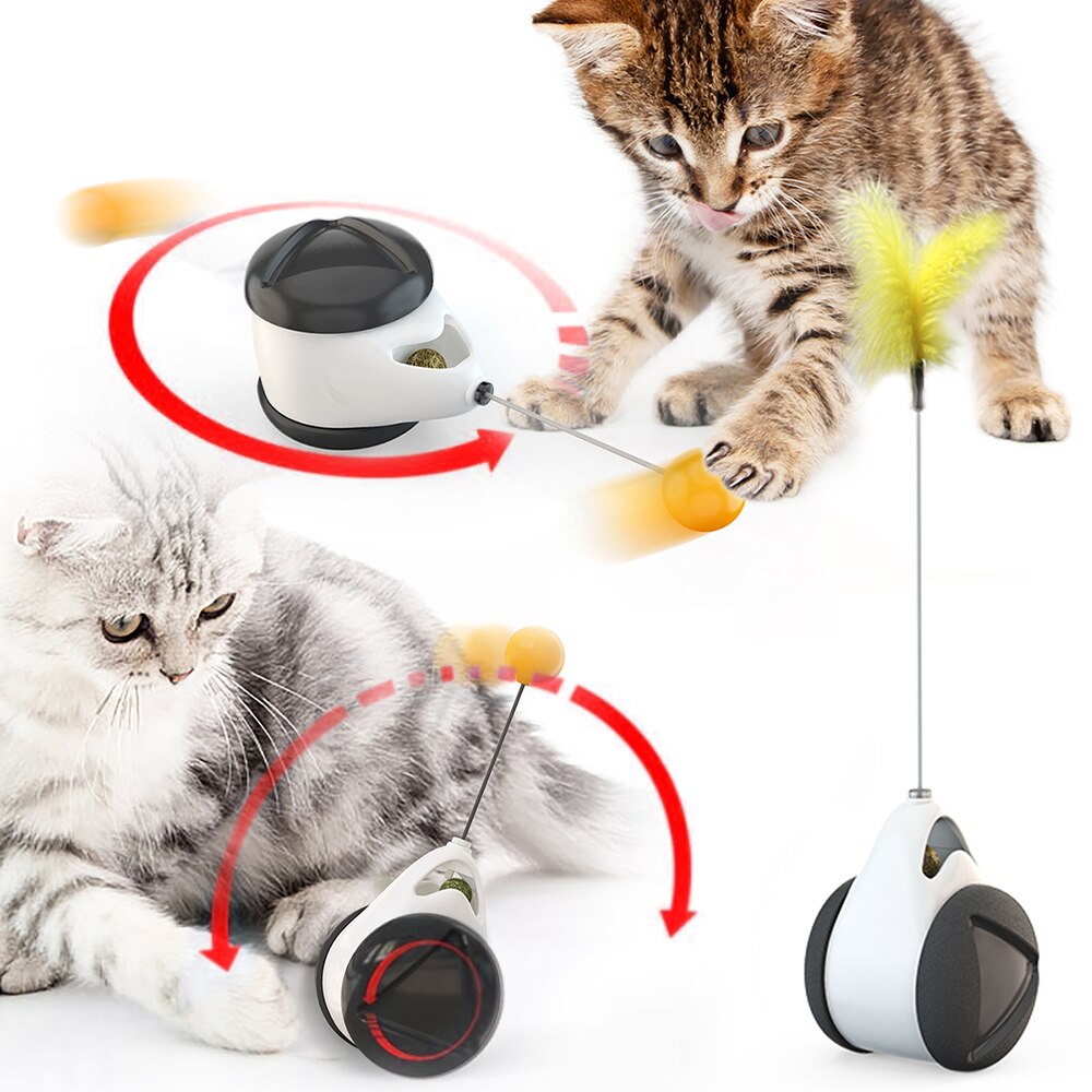 Tumbler Swing Toys for Cats Kitten Interactive Balance